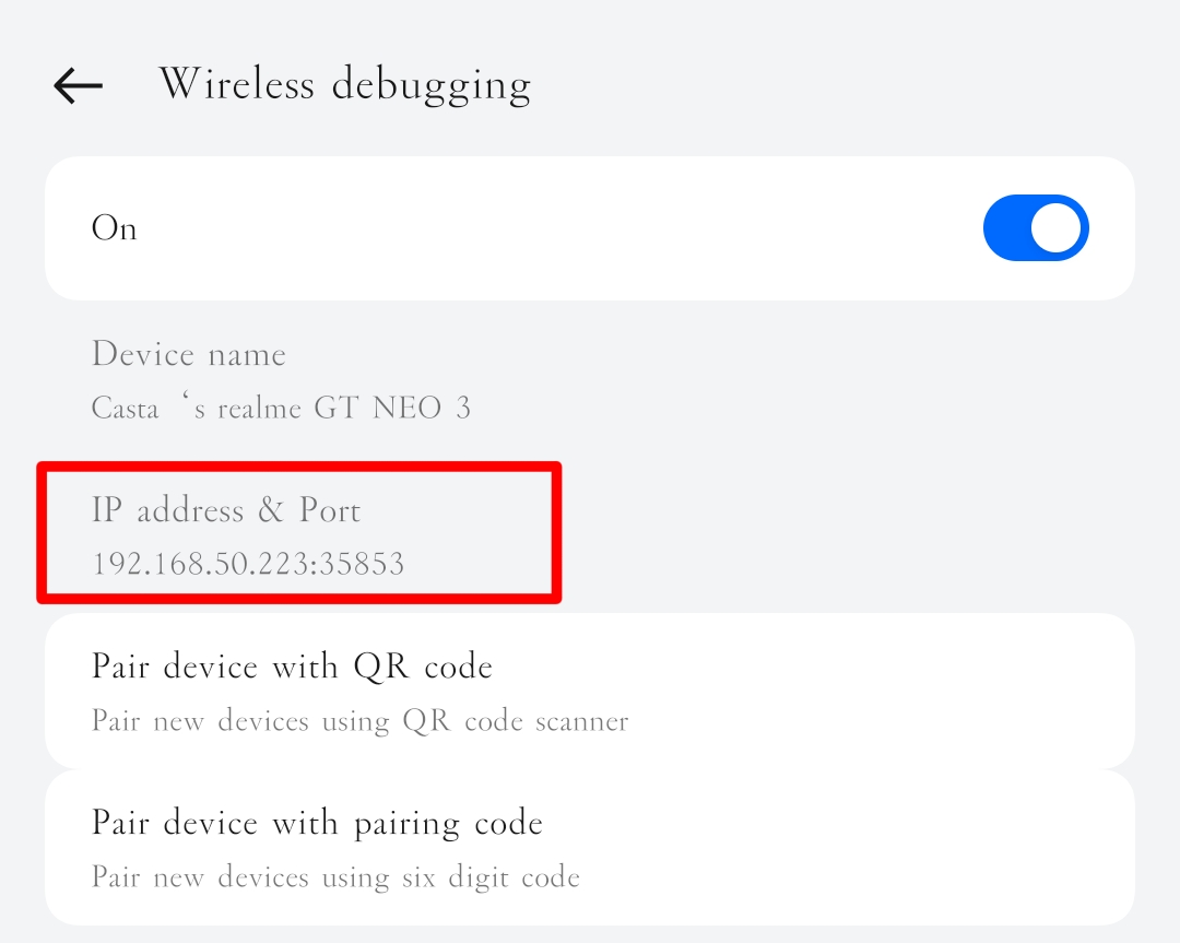 ipaddr